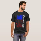 Scaffolder Mentoring Scaffold Builder-behuizing T-shirt (Voorkant volledig)