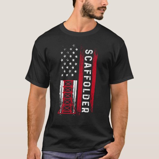 Scaffolder Mentoring Scaffold Builder-behuizing T-shirt (Voorkant)