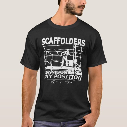 Scaffolder-steigerwerker T-shirt (Voorkant)