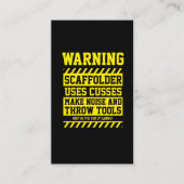 Scaffolder Tools Scaffolding Builder-draagtas Visitekaartje (Voorkant)