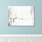 Scaffolding buiten Craig's House Canvas Afdruk (Insitu (Houten vloer))