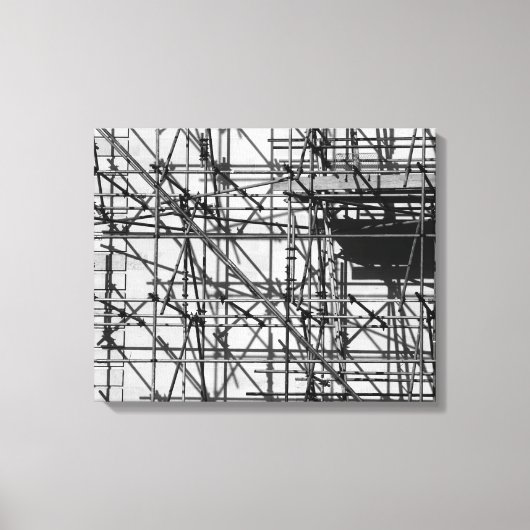 Scaffolding Canvas Afdruk (Voorkant)