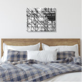 Scaffolding Canvas Afdruk (Insitu (Slaapkamer))