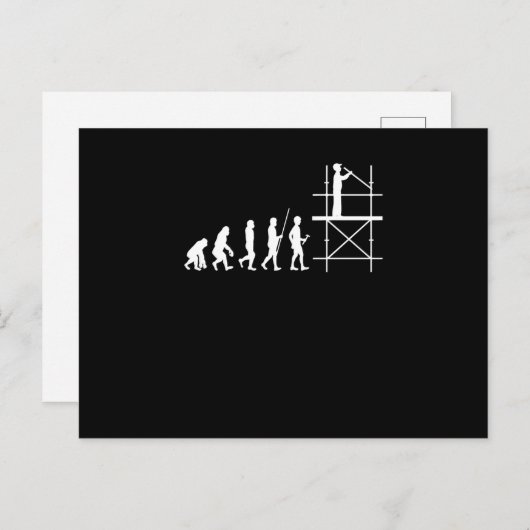 Scaffolding Evolution Craftsman Scaffolding Briefkaart (Voorkant / Achterkant)