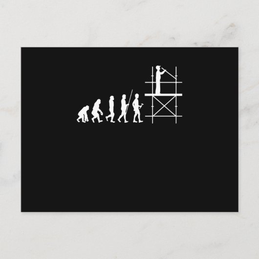 Scaffolding Evolution Craftsman Scaffolding Briefkaart (Voorkant)