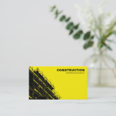 Scaffolding HC - Geel Visitekaartje (Staand voorkant)