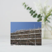 Scaffolding Post Card Briefkaart (Staand voorkant)