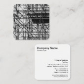 Scaffolding Vierkante Visitekaartje (Voorkant / Achterkant)