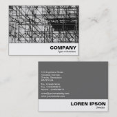 Scaffolding Visitekaartje (Voorkant / Achterkant)