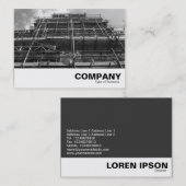 Scaffoling B&W Visitekaartje (Voorkant / Achterkant)