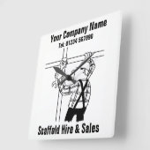 Scaffoling Hire en Sales Vierkante Klok (Hoek)