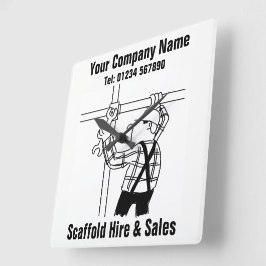 Scaffoling Hire en Sales Vierkante Klok (Hoek)