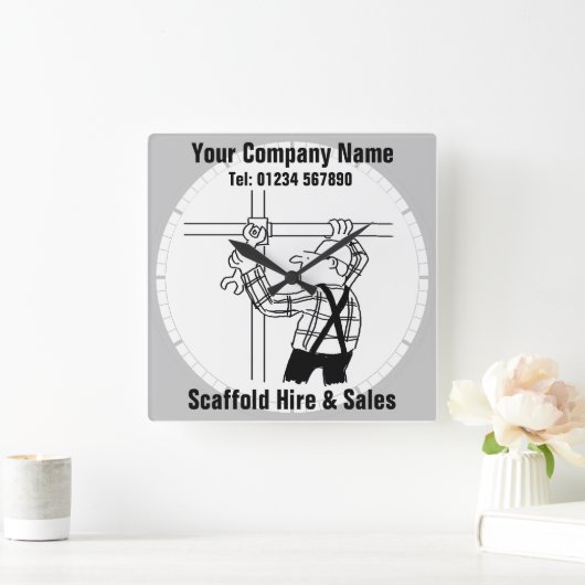 Scaffoling Hire en Sales Vierkante Klok (Huis)
