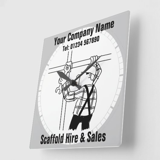 Scaffoling Hire en Sales Vierkante Klok (Hoek)