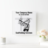 Scaffoling Vierkante Klok (Huis)