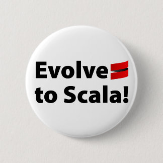 Scala-Button, Evolve-Logo Ronde Button 5,7 Cm