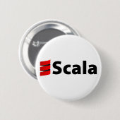 Scala-Button, Scala-Logo Ronde Button 5,7 Cm (Voorkant /achterkant)