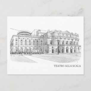 Scala di Milano Briefkaart