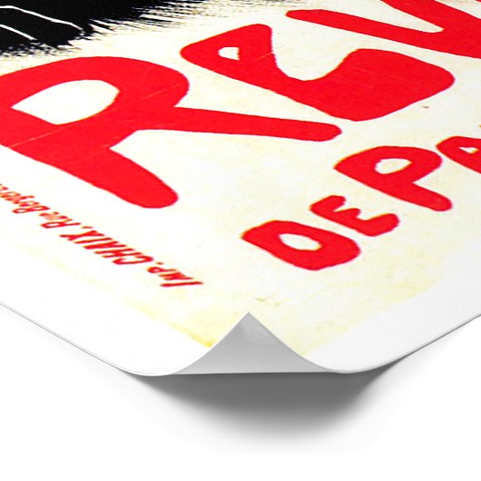 Scala Enfin Seuls ~ Advertisement Poster (Hoek)