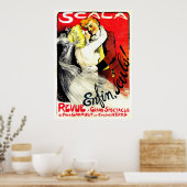 Scala Enfin Seuls ~ Advertisement Poster (Keuken)