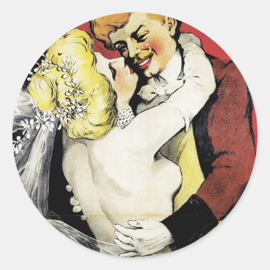 Scala ~ Enfin, Seuls! Ronde Sticker (Voorkant)