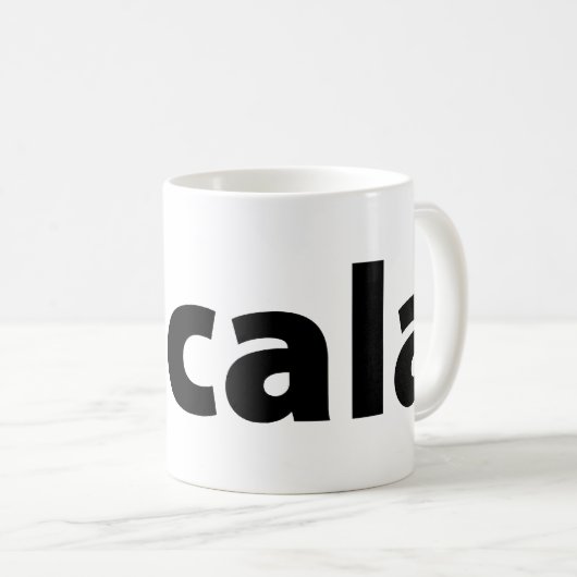 Scala Mok of Stein, Grote Logo (Voorkant rechts)