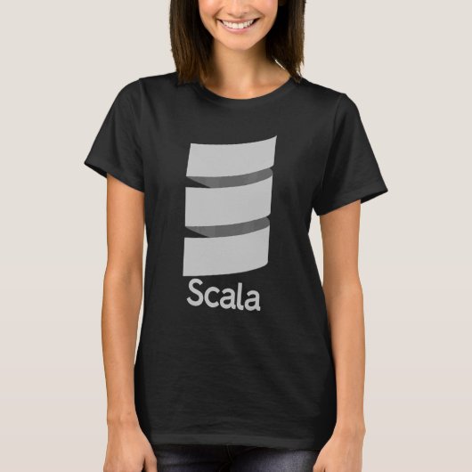 Scala Programming Software Developers Coders P T-shirt (Voorkant)
