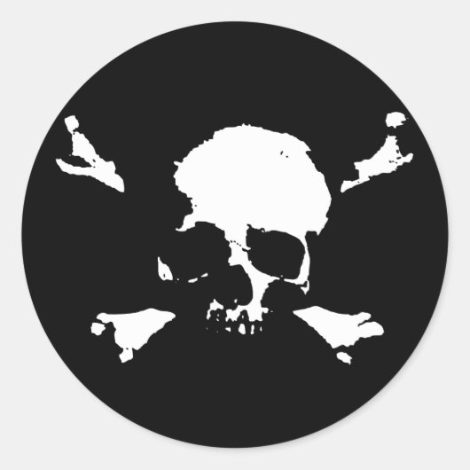 Scalawag Ronde Sticker (Voorkant)