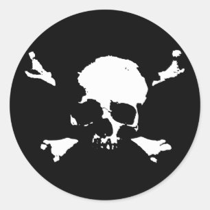 Scalawag Ronde Sticker