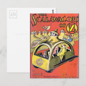 Scalawagons van OZ Briefkaart (Voorkant / Achterkant)