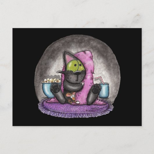 Scale film - Kat en muis Briefkaart (Voorkant)