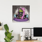 Scale film - Kat en muis Poster (Thuiskantoor)