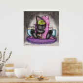 Scale film - Kat en muis Poster (Keuken)