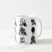 Scale maskers koffiemok (Voorkant rechts)