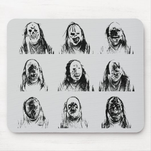 Scale maskers muismat (Voorkant)