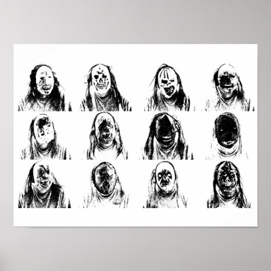 Scale maskers poster (Voorkant)