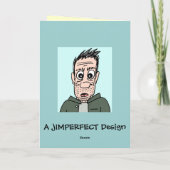 Scale of Justice Wenskaart Kaart (Achterkant)