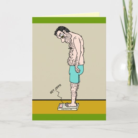 Scale of Justice Wenskaart Kaart (Voorkant)