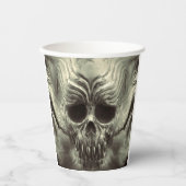 Scale schedel papieren bekers (Voorkant)