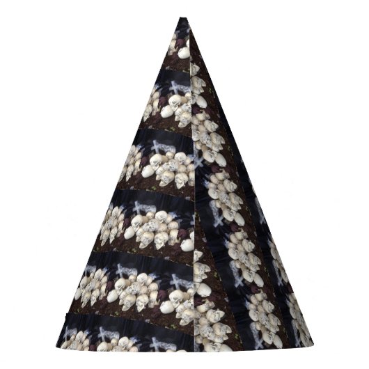 Scale Skulls met knalende oogballen Feesthoedjes (Achterkant)