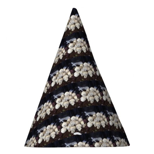 Scale Skulls met knalende oogballen Feesthoedjes (Rechts)