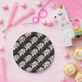 Scale Skulls met knalende oogballen Papieren Bordje (Feest)