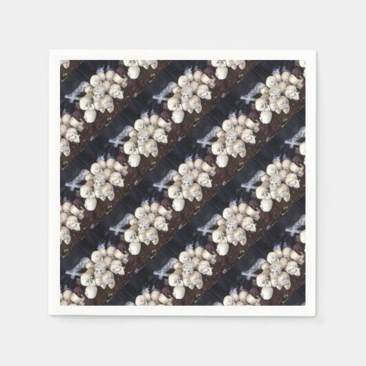 Scale Skulls met knalende oogballen Servetten (Voorkant)