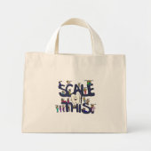 Scale-This-Bag Mini Tote Bag (Voorkant)
