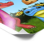 ScaleBeans Dragons Foto Afdruk (Hoek)