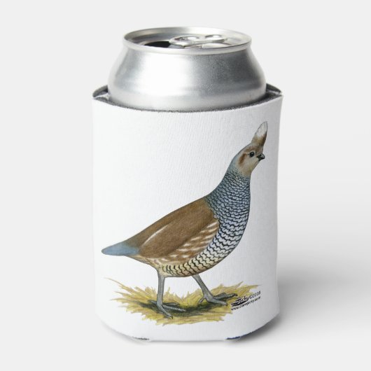 Scaled Quail Blikjeskoeler (Blikje Voorkant)