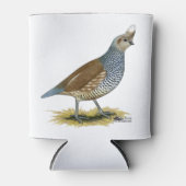 Scaled Quail Blikjeskoeler (Voorkant)