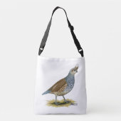 Scaled Quail Crossbody Tas (Achterkant)