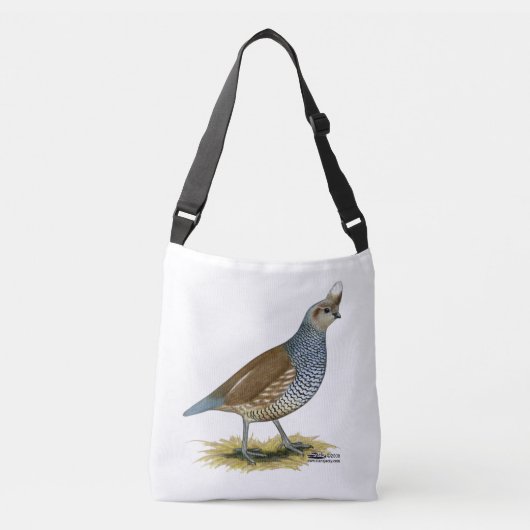 Scaled Quail Crossbody Tas (Voorkant)