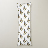 Scaled Quail Lichaamskussen (Achterkant (Verticaal))